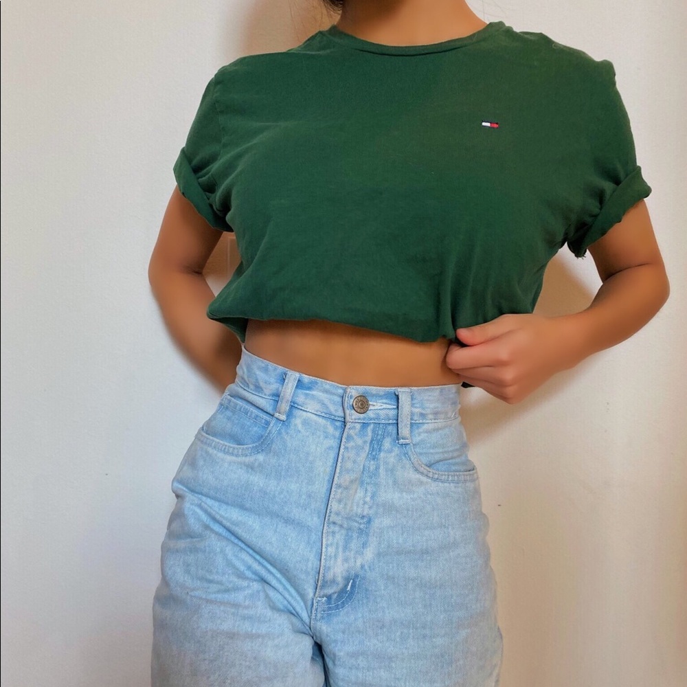 Forest Green Tommy Hilfiger Shirt